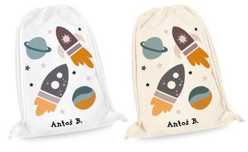 СУМКА ДЛЯ ВЕЩЕЙ ДЛЯ ДЕТСКОГО САДА, ШКОЛЫ, ЯСЛИ С ИМЕНЕМ РЕБЕНКА РАЗЛИЧНЫЕ ДИЗАЙНЫ