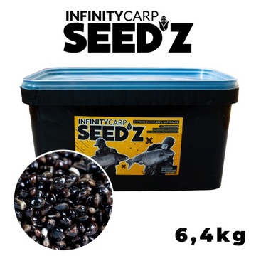 INFINITY SEED'Z - KONOPIA 6,4 kg (4 x 1,6 kg) WIADRO - Gotowe ziarno