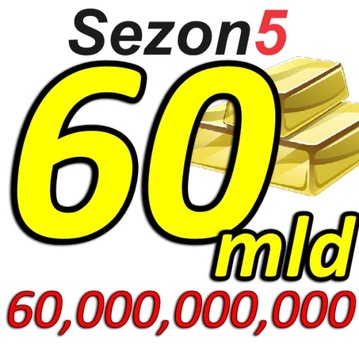 60mld (60,000,000,000) Gold Sezon 5 PIEKIELNE HORDY Diablo 4