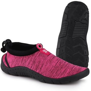 Женские туфли для воды ProWater Розовый Черный