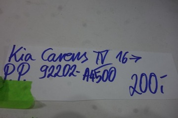 HALOGEN PRAVÝ KIA CARENS IV 16- 92202-A4500