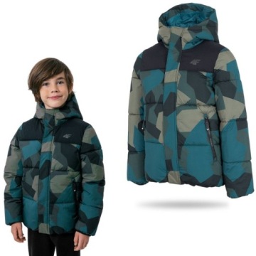 ЗИМНЯЯ КУРТКА ДЛЯ МАЛЬЧИКОВ 4F. ДЕТСКАЯ ЛЫЖНАЯ КУРТКА.