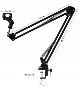 Настольная микрофонная стойка + корзина для Shure E205U