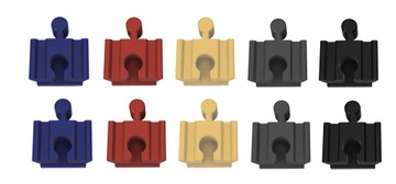 10 sztuk Łącznik adapter torów do ,, BRIO IKEA Lillabo DUPLO ,,