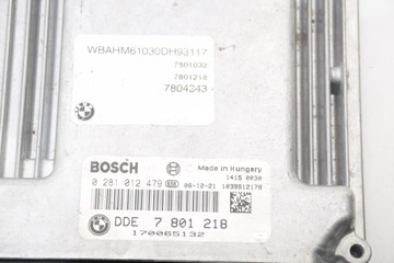 BMW E65 E66 745D N67N ŘÍZENÍ MOTORU DDE