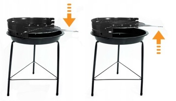 САДОВЫЙ ГРИЛЬ МАЛЕНЬКИЙ ПОРТАТИВНЫЙ ТУРИСТИЧЕСКИЙ БАРБЕКЮ НА УГЛЕ С СУМКОЙ ДЛЯ ГРИЛЯ