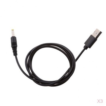 3 шт. USB-кабель для зарядки с разъемом постоянного тока, 1,7 м
