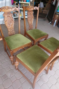 Стильный тронный стул DODENHO винтажного дизайна