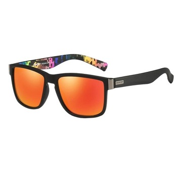 Anti Impact Polarised Sports Sunglasses Men Driving Sunglasses Orange