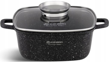 Garnek Kwadratowy z Dozownikiem 2.8L/20cm EDENBERG