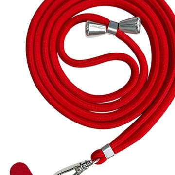 Smycz do telefonu Nylon Uniwersalna czerwona