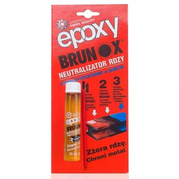 Средство для удаления ржавчины Нейтрализатор ржавчины Brunox Epoxy Primer 30 мл