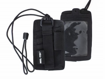 POKROWIEC NA DOKUMENTY ID PRZEPUSTKĘ MIL-TEC BLACK