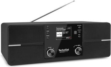 Radio sieciowe DAB+, FM, internetowe TechniSat DIGITRADIO 371 IR CZARNY