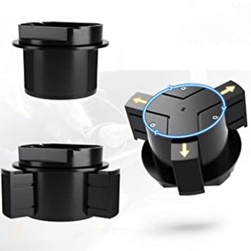 АВТОМОБИЛЬНЫЙ ДВОЙНОЙ ПОДСТАКАННИК СТАБИЛЬНЫЙ И ПРОЧНЫЙ ГИБКИЙ ЗАЖИМ