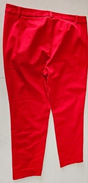 M&S spodnie czerwone cygaretki 42