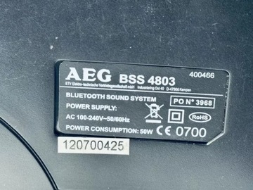 AEG BSS 4803 Bluetooth-ДИНАМИК