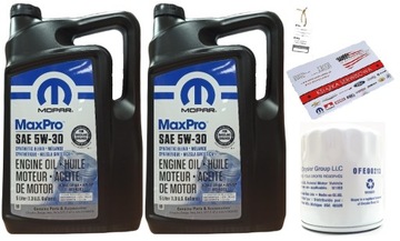 MOPAR 5W30 10L MS-6395 + MO-409 + GRATISY