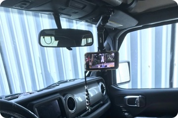 АВТОМОБИЛЬНЫЙ ДЕРЖАТЕЛЬ ТЕЛЕФОНА ДЛЯ АВТОМОБИЛЬНОГО СОЛНЦЕЗАЩИТНОГО КОЗЫРА, РЕГУЛИРУЕМЫЙ