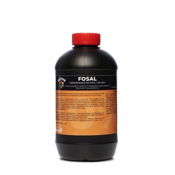 FOSAL УДАЛЕНИЕ Ржавчины ДЛЯ ЧУГУНА СТАЛИ 200 МЛ + 5%