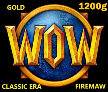 WOW CLASSIC ERA 1200 1,2K GOLDA ZŁOTA FIREMAW A/H