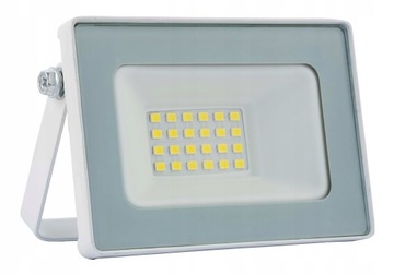 Naświetlacz LED 20W b.zimna 6500K 1800lm biały IP65 SCHMITH