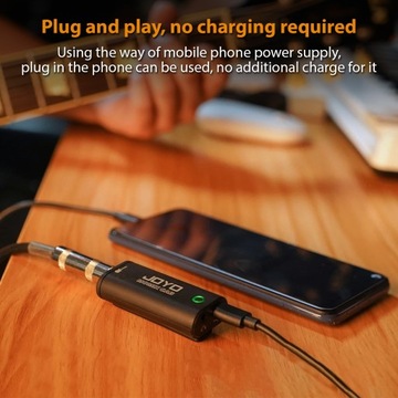 Портативный мини-аудиоинтерфейс для гитары JOYO