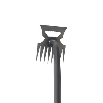 Narzędzie do odchwaszczania grabi ogrodowych 36 cm 2 w 1 Pusta motyka i gra