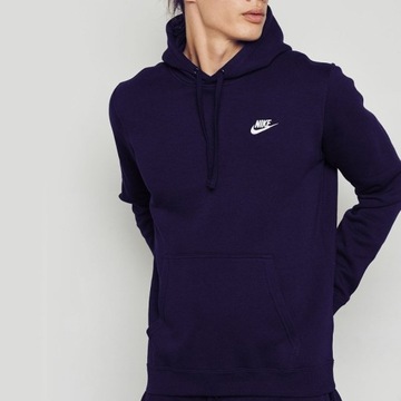 Bluza męska Nike M NSW Hoodie PO FLC Club szara 804346 451 rozmiar XXL