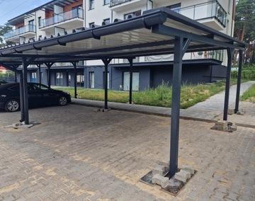 Wiata Samochodowa, Parkingowa, Carport, Zadaszenie 6X5m