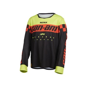Koszulka Dziecięca Can-Am z Długim Rękawem Emblem Jersey 7-8
