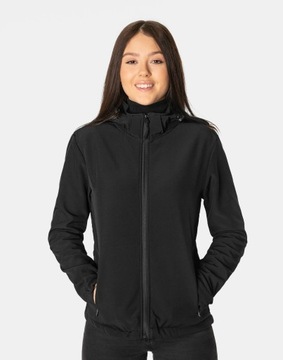 Спортивная термоактивная женская переходная куртка Softshell + Polar HH018 размер M