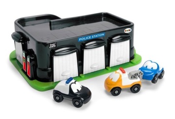 DANTOY GARAŻ POLICYJNY FUN CARS Z 3 AUTKAMI