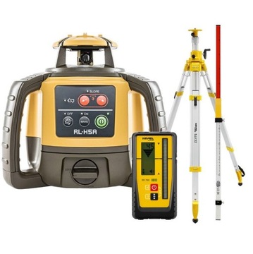КОМПЛЕКТ ЛАЗЕРНОГО УРОВНЯ Topcon RL-H5A 800 м SJJ32 ШТАТИВ LS-24 НАШИВКА