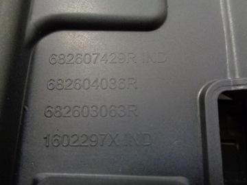 RENAULT SCENIC IV РАМКА ЦЕНТРАЛЬНОЙ ПАНЕЛИ 682607429R