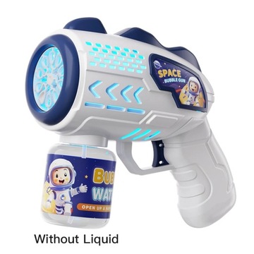 12 Holes Electric Bubble Gun Kids Toy Bubbles Machine Automatic Soap Blower