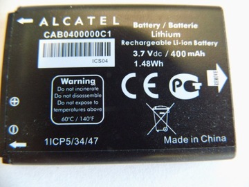 Bateria Alcatel CAB31L0000C1 One Touch 808 818 890 979 1000mAh