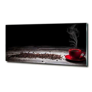 obraz obraz na szkle Aromatyczna kawa 125x50