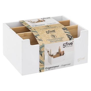 Функциональный бамбуковый ОРГАНАЙЗЕР С 5 ОТДЕЛЕНИЯМИ