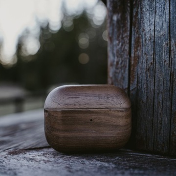 Чехол для AirPods Pro Деревянный корпус | Дубовый лес