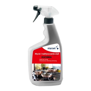 PŁYN DO CZYSZCZENIA KUCHNI PŁYT ZLEWÓW STARNET MYCIE I NABŁYSZCZANIE 650ML