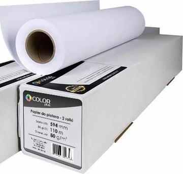 PAPIER DO PLOTERA COLORPLUS 594x50x120G 1 ROLKA