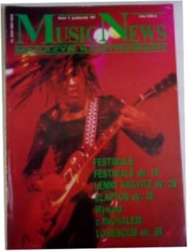 Music News magazyn nr 6 z 1991 roku