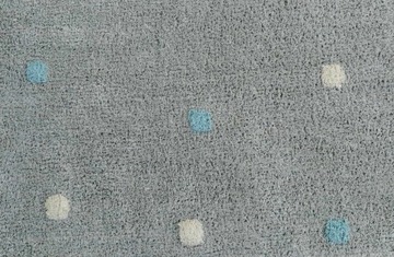 Детский шерстяной ковер High Dots Silver 120x170