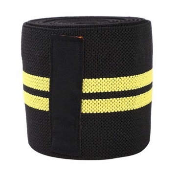 BANDAŻ NA KOLANO FITNESS ELASTYCZNE PASKI