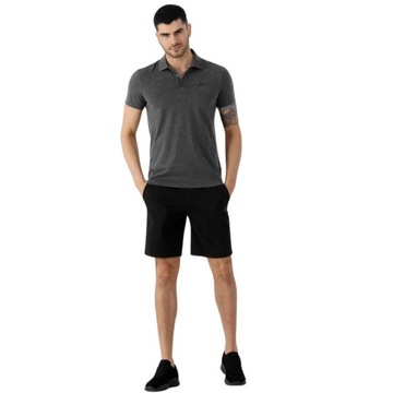 Men's Men's T -Fish Вышитый логотип 4F Sports T -Frish ежедневно
