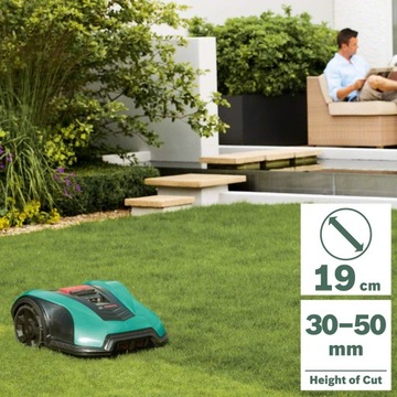 Робот-косилка Bosch Indego 350, ширина стрижки 19 см - ОПИСАНИЕ