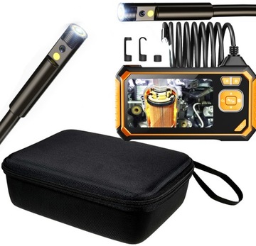 ИНСПЕКЦИОННАЯ КАМЕРА DUO ЭНДОСКОП ДВЕ КАМЕРЫ 5M 7LED 2x Full HD LCD 5,5 мм