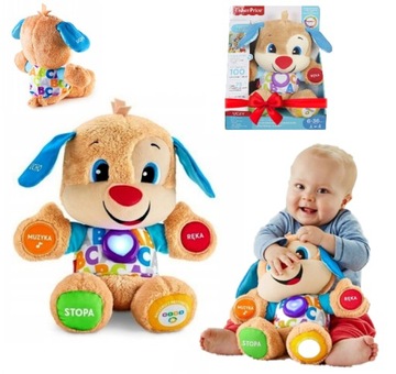 Fisher-Price Learn and Laugh Plush Puppy Student (английский)