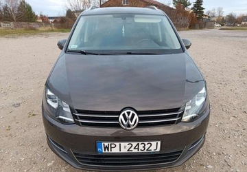 Volkswagen Sharan II Van 2.0 TSI 200KM 2014 Volkswagen Sharan 2.0 TSI Highline DSG 2.0 BenzynaLPG Faktura VAT 23%, zdjęcie 12